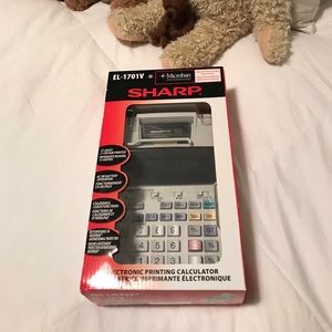 Sharp EL-1701V calculator